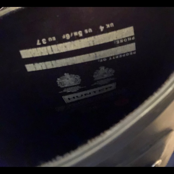 Hunter Rain-boots. - Picture 4 of 6